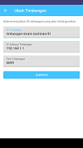 Screenshot of Fish Weight Scaling Application